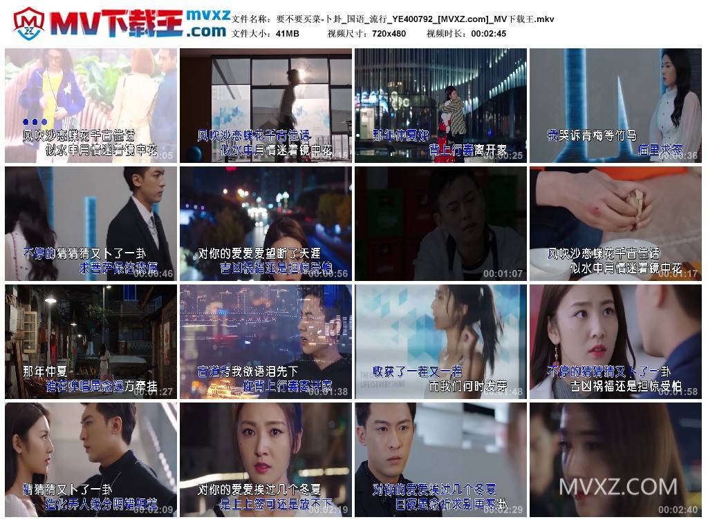 要不要买菜-卜卦_国语_流行_YE400792